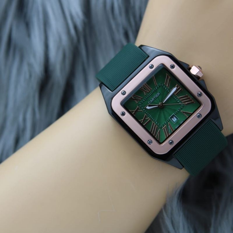 jam tangan terbaru CARTlER rubber. 3.3cm IDR 185.000