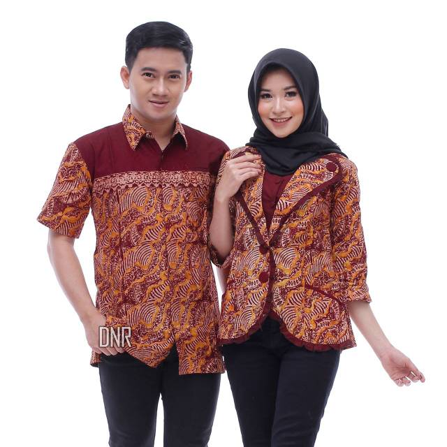 Sarimbit bleser batik cap