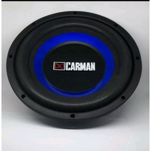 subwoofer carman 10 inch doublecoil  baru