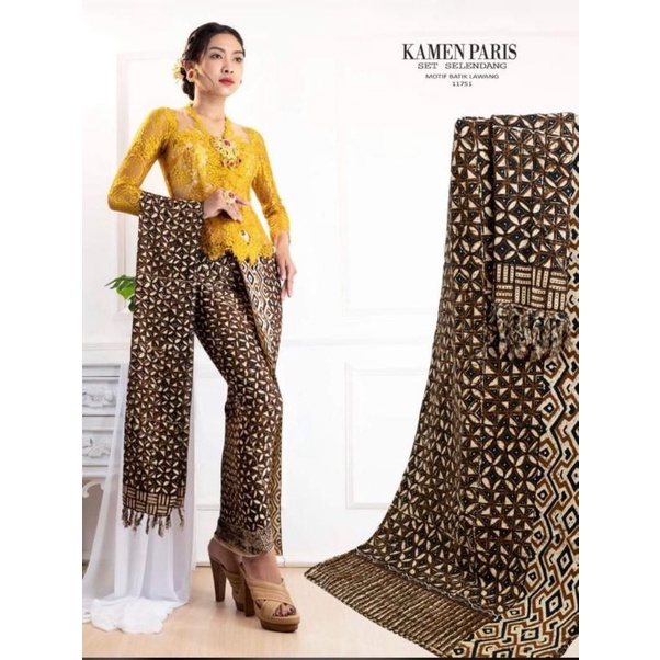 KAMEN BALI SUTRA PARIS/KAMEN PARIS/KAMEN LEMBARAN-Putih navy