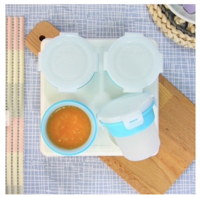 2angels silicone baby food storage cup 120ml