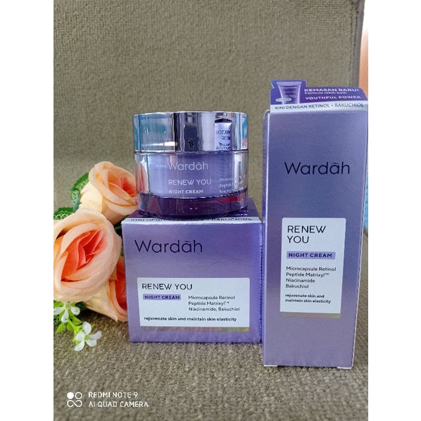 Wardah Renew you night cream