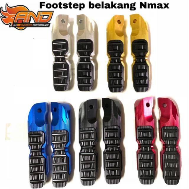 Footstep belakang nmax / step belakang nmax / pijakan kaki belakang nmax