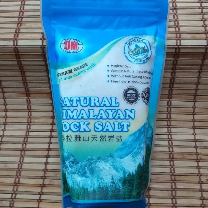 

Natural Himalayan Rock Salt (Fine/Halus) 500gr