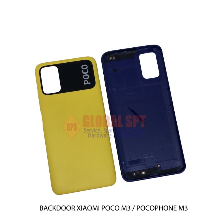 BACKDOOR XIAOMI POCOPHONE M3 / BACKCOVER / TUTUP BELAKANG POCO M3