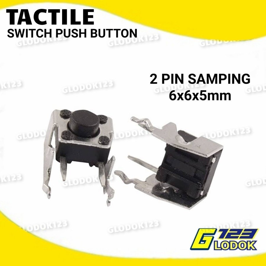 Tactile Switch Push Button SMD 6x6 2P 4P PIN Tombol Micro Momentary