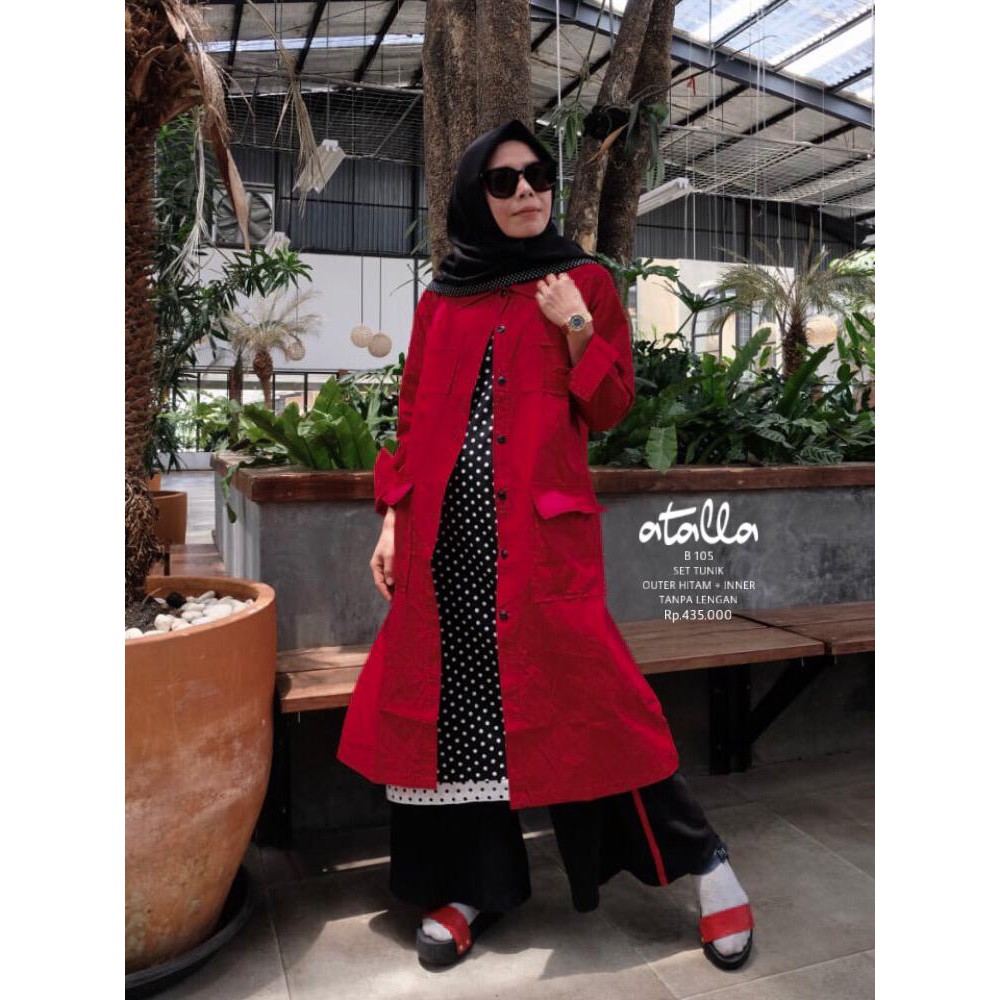 GAMIS MUSLIMAH ATALLA B 105