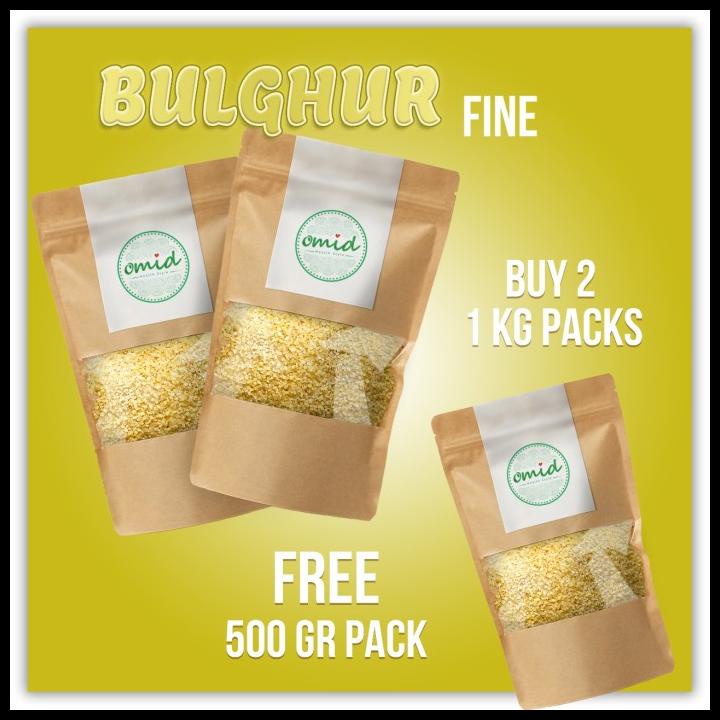 

Fine Bulgur (Bulgur Halus / Biji Gandum) 1Kg