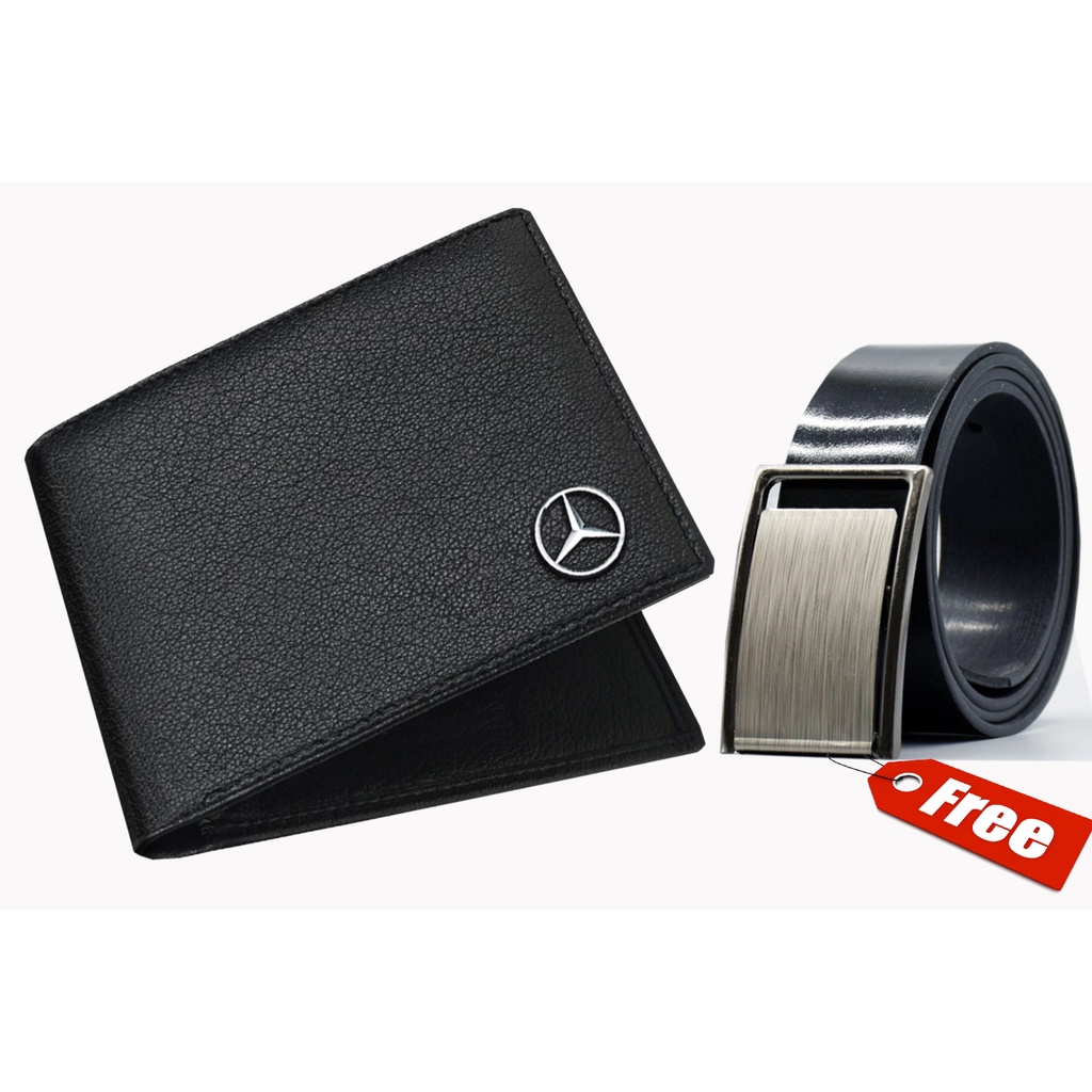 SHOPEE 7.7 BOMBASTIS SALE!! DOMPET PRIA DOMPET KULIT PU LOGO MOBIL FREE GESPER KEPALA STAINLESS ANTI KARAT