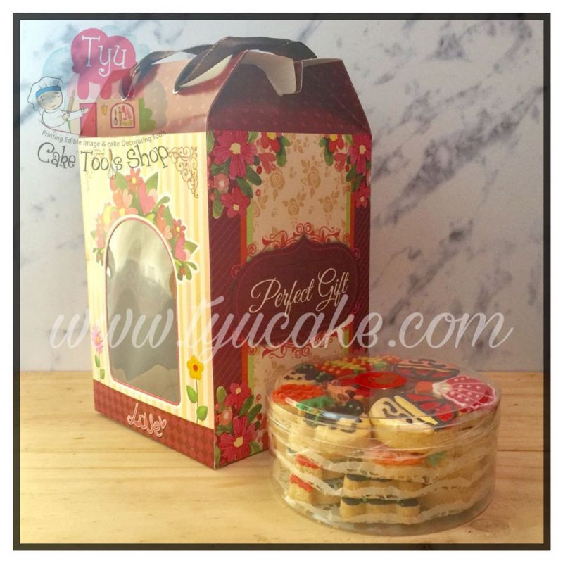 

SWEET FLOWER COKLAT-Toples Box15x15x21cm-5's