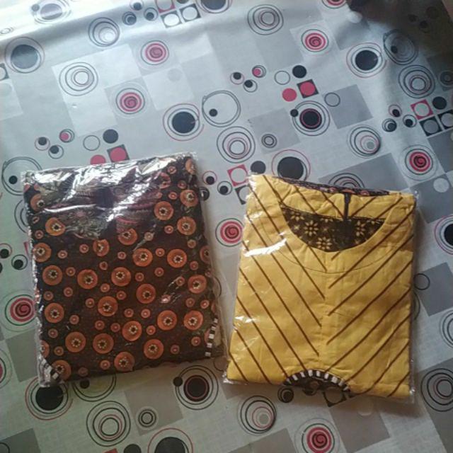 Ms Gamis Batik Sriwedari Maxi Bumil/busui Katun Sogan Allsize Ld 104..