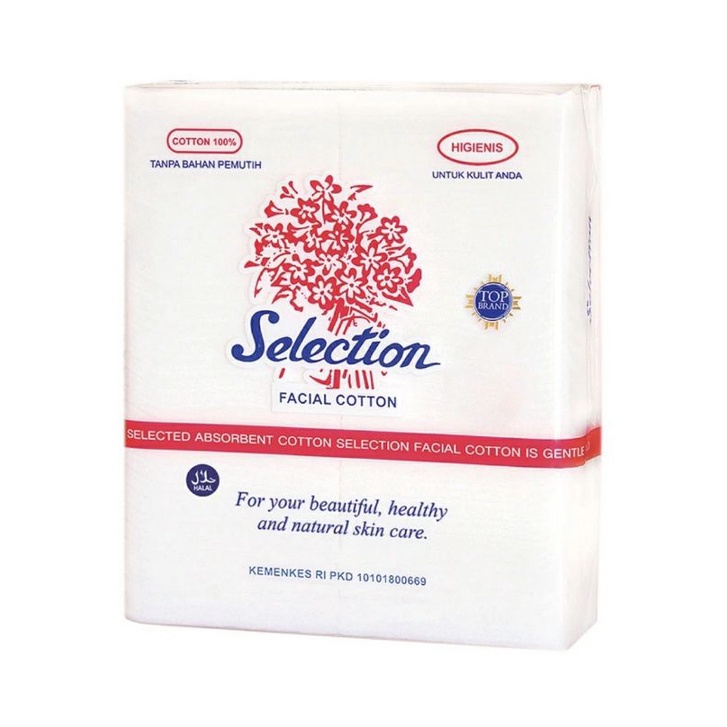 Kapas selection facial cotton 35gr 50gr 75gr