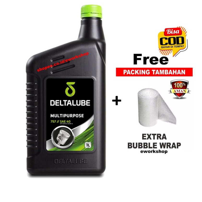 OLI DELTALUBE MULTIPURPOSE 757 4T SAE 40 1 L Liter 100% Original Product