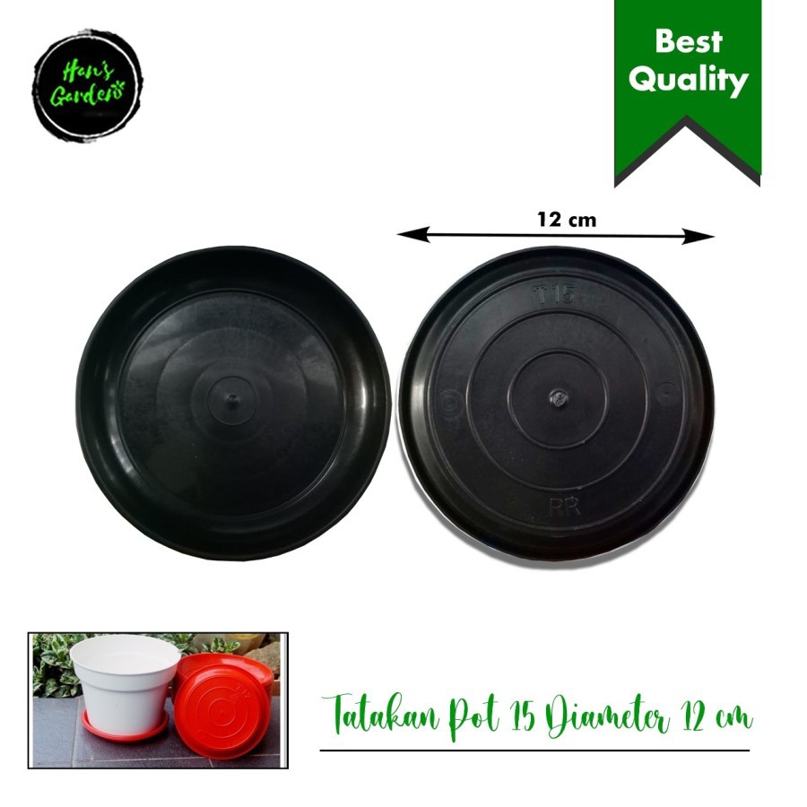 Tatakan pot tawon no 15 diameter 12 cm