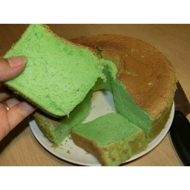 

Kue Bolu pandan homemade chiffon cake