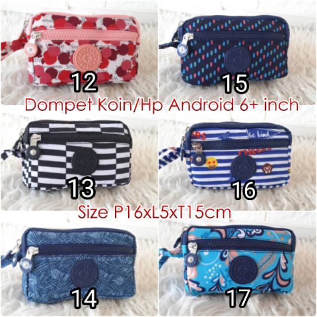 TAS 100% ORIGINAL - Dompet HP Kipling Motif 4sleting