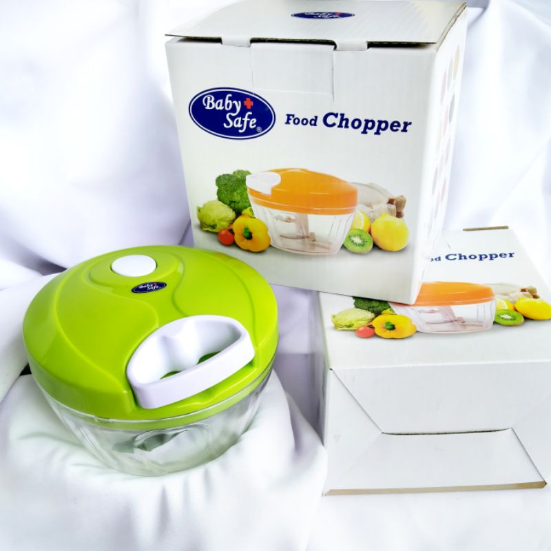 Baby Safe Food maker Chopper Penghalus Makanan Mpasi Bayi Blender manual tanpa listrik