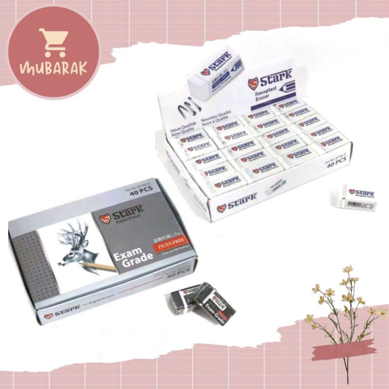 

[40 PCS] PENGHAPUS STARK KECIL