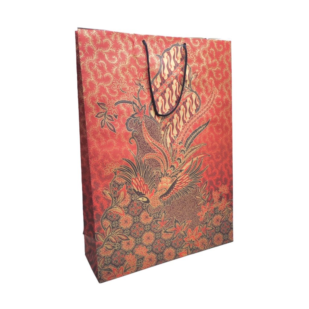 

Minicart Paper Bag Tas Souvenir Gift Bag Batik Extra Large - BGBXL