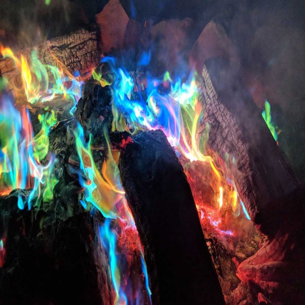 GIJ - Bubuk Api Warna Warni Sulap Magic Trick Fire Flame Powder 15g