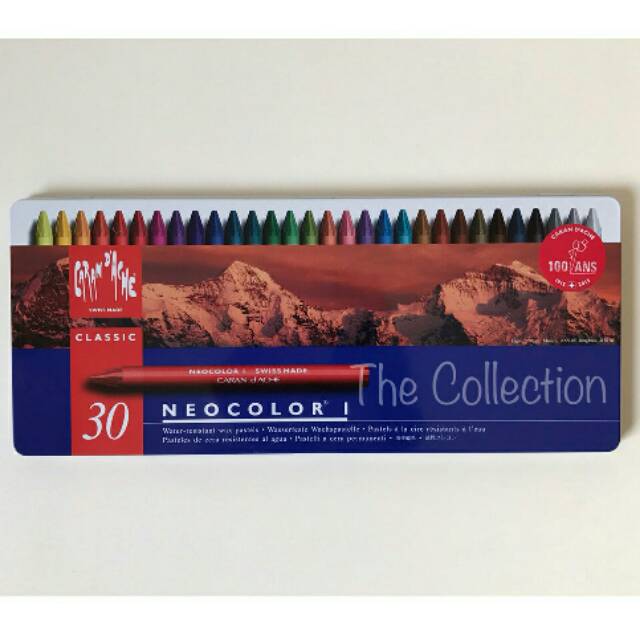 

ATK0292CR 30 warna Neo 1 Carandache Caran d'ache Karandas Crayon
