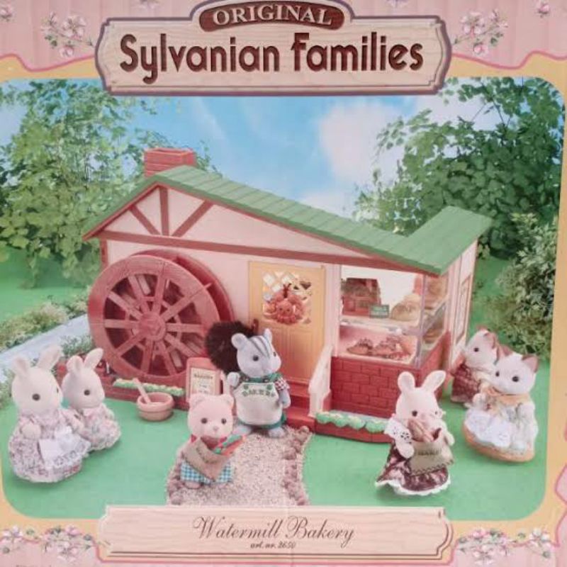 Silvanian Families Watermill Bakery Set