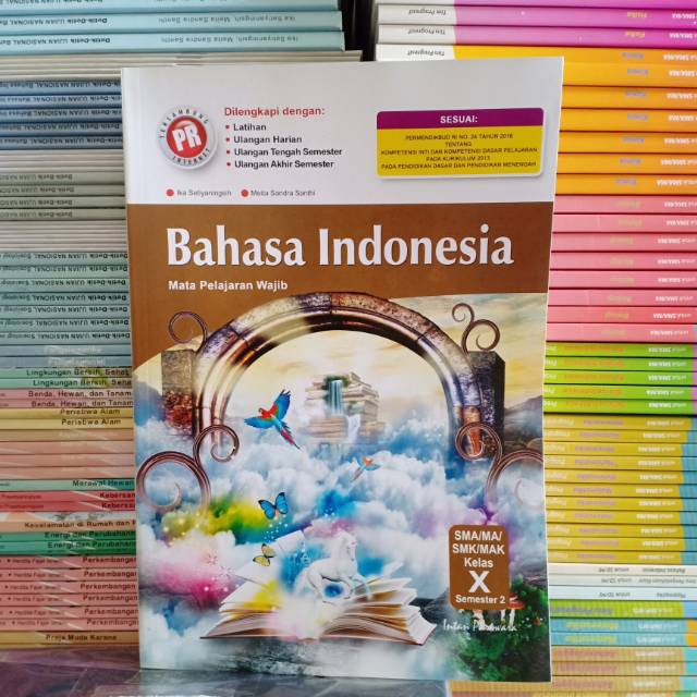 Buku Lks Pr Bahasa Indonesia Kls 1 Sma Semester 2 Intan Pariwara Shopee Indonesia