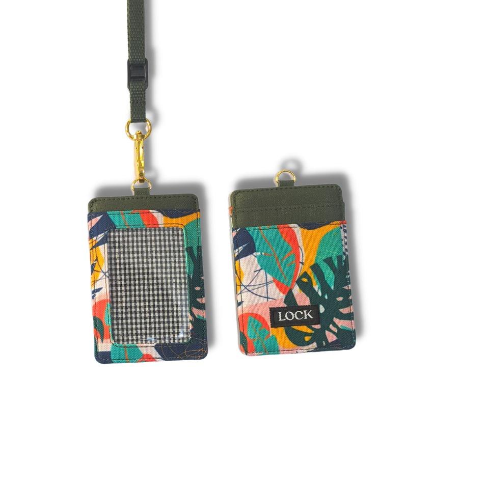 

Modern.. Gantungan ID Card Kantor Kasual Kalung Name Tag Holder Lanyard Anti Air Pria Wanita LS6