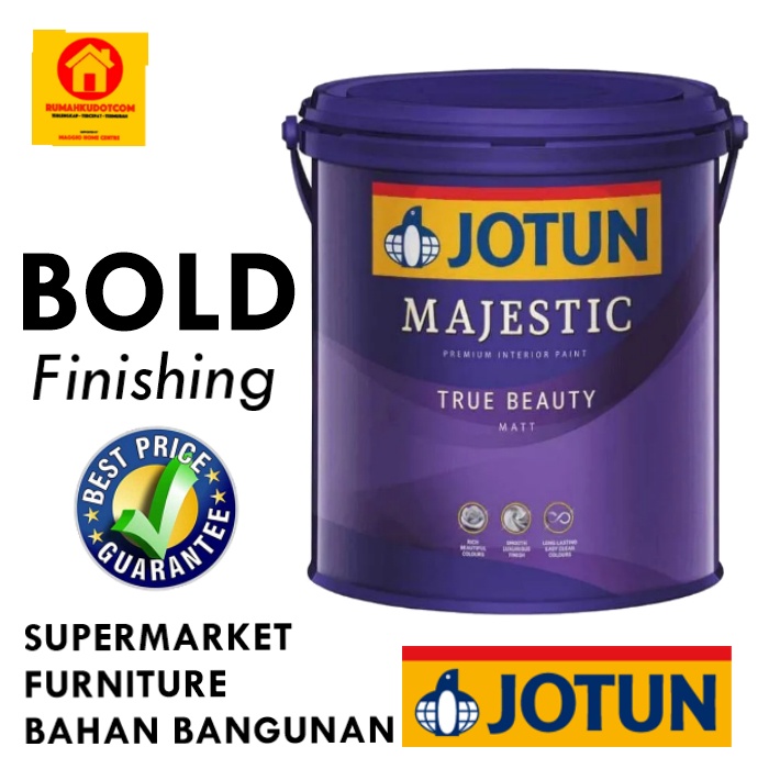 Jual Cat Tembok Jotun Cat Tembok Interior Cat Interior Jotun Majestic Matt 2l Warna Bebas 2 4772