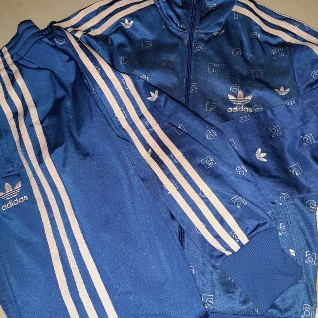 Set Jaket dan training Adidas Authenthic