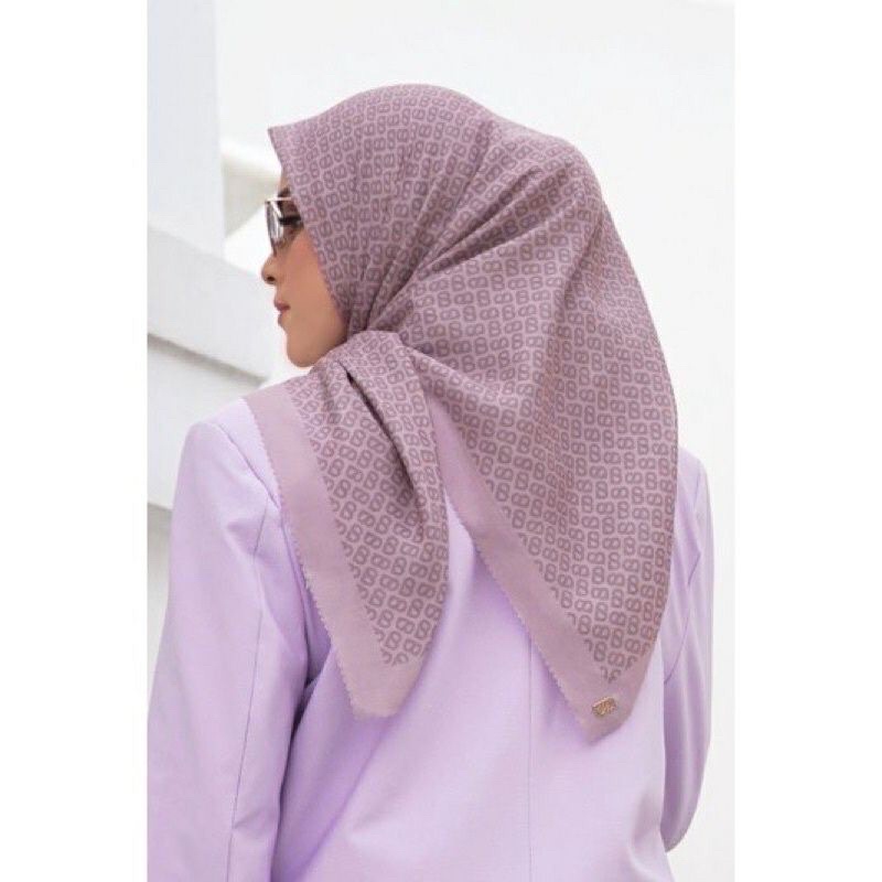 BUTTONSCARVES TAPIS VOAL SQUARE/WISTERIA