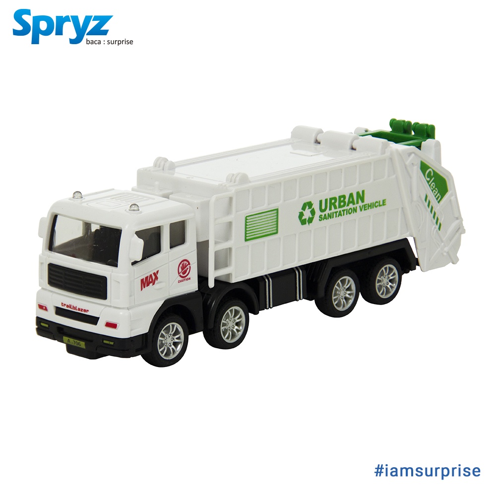 Spryz Construx 1:55 Truk Konstruksi Mainan Miniatur