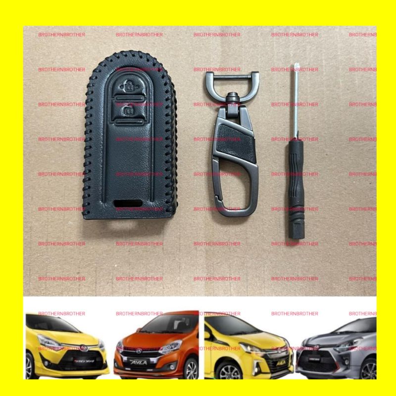 Sarung Kunci Remote Kulit Agya Ayla 2017 2021 2022 Up