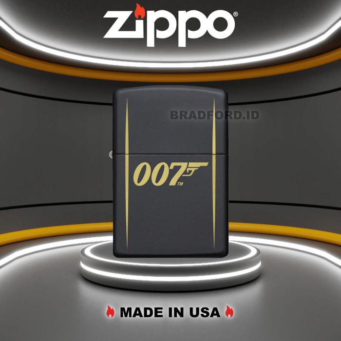 Zippo James Bond 007 Original USA 49539 Original 100% Garansi Resmi