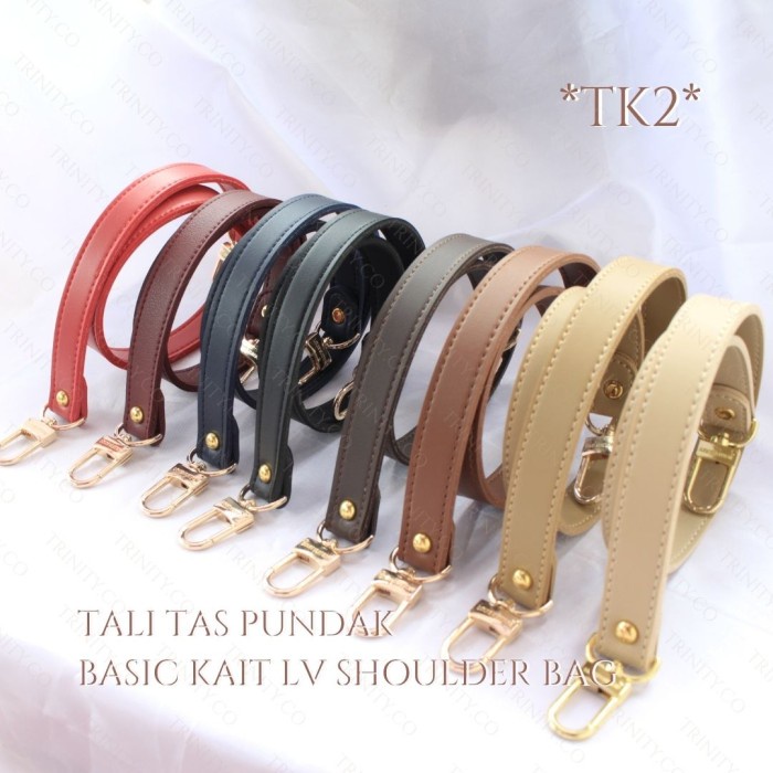NEW *TK2* TALI TAS PUNDAK BASIC KAIT LV / SHOULDER STRAP BAG P. 60 CM - Coffee, 60 CM X 2 CM