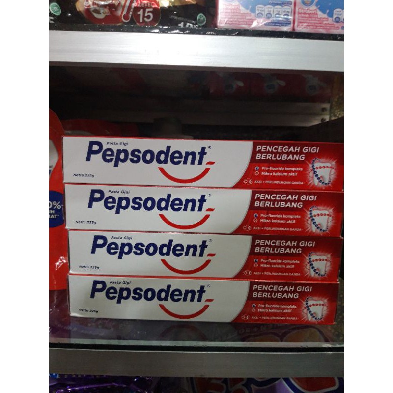 PEPSODEN JUMBO  225G & PEPSODENT SIWAK 150g+40g