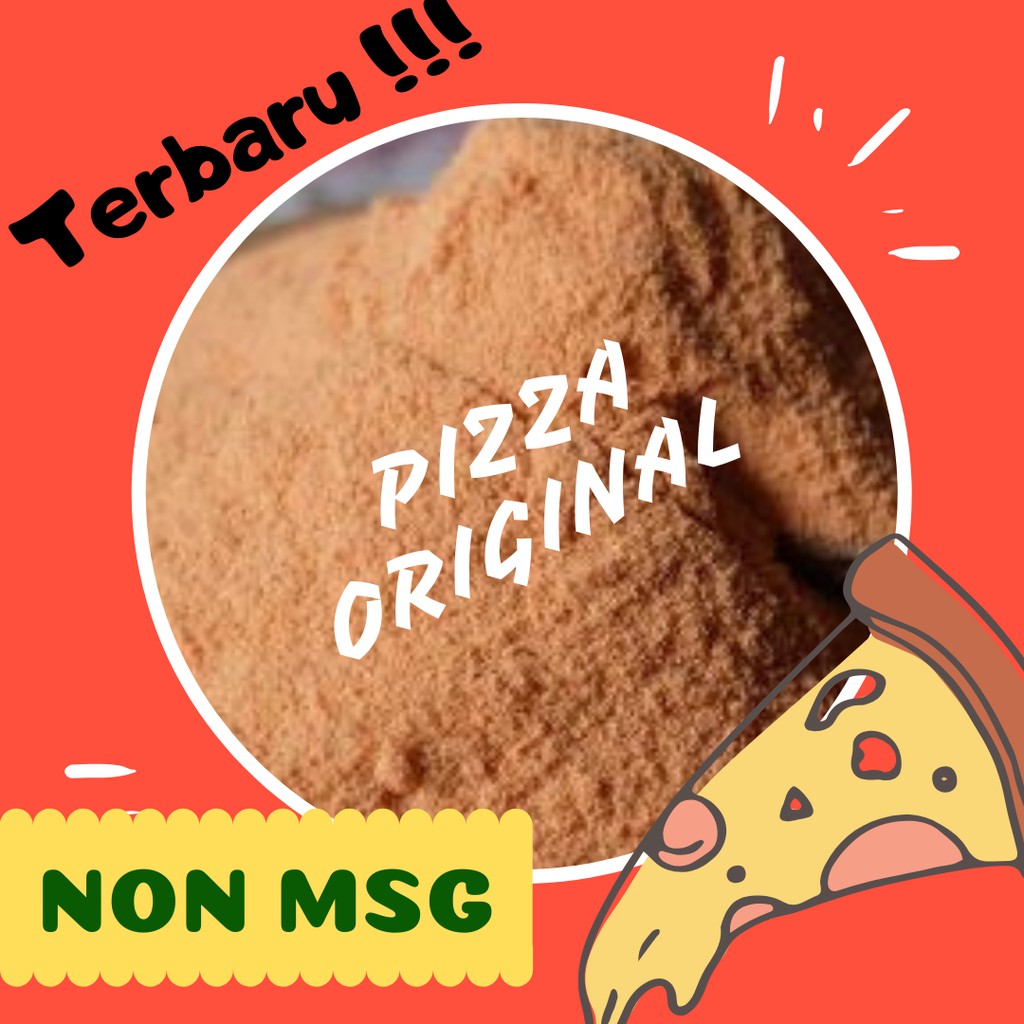 

Bumbu Tabur Premium Rasa Pizza Non MSG 1 Kg Aneka Rasa Pizza Supreme Keju Non MSG