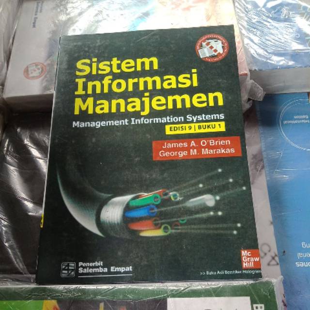 Jual Sistem Informasi Manajemen Edisi 9 Buku 1 By James O Brien ...