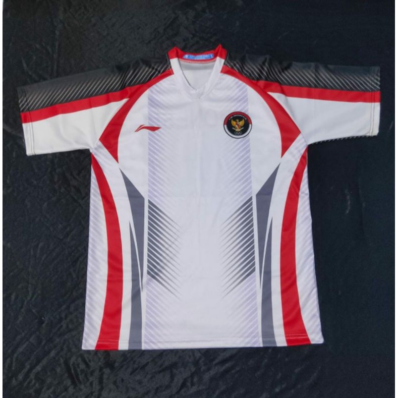 Jersey Badminton Timnas Indonesia Olimpiade Tokyo Full Printing