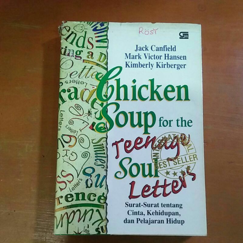 Chicken Soup for the Teenage Soul Letters