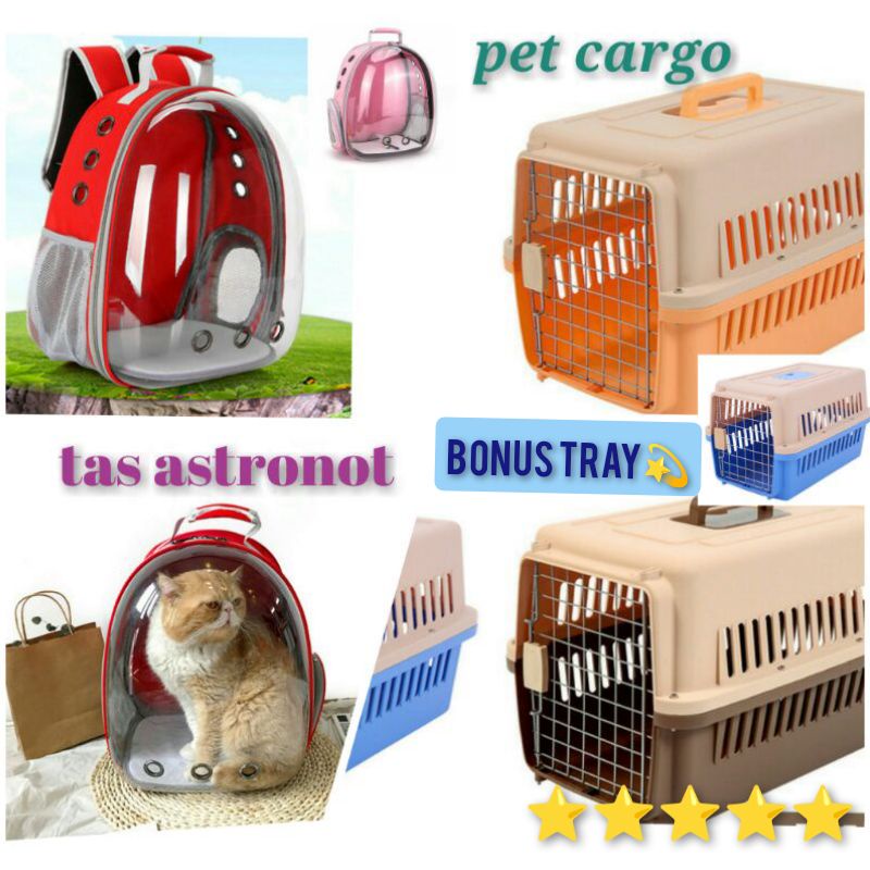 PET CARGO ACIS SWEET OPO CAT TAS ASTRONOT CARRIER PET VOYAGER BOX Transport Medium kandang /Box musang anjing kelinci burung ASTRONOT KUCING