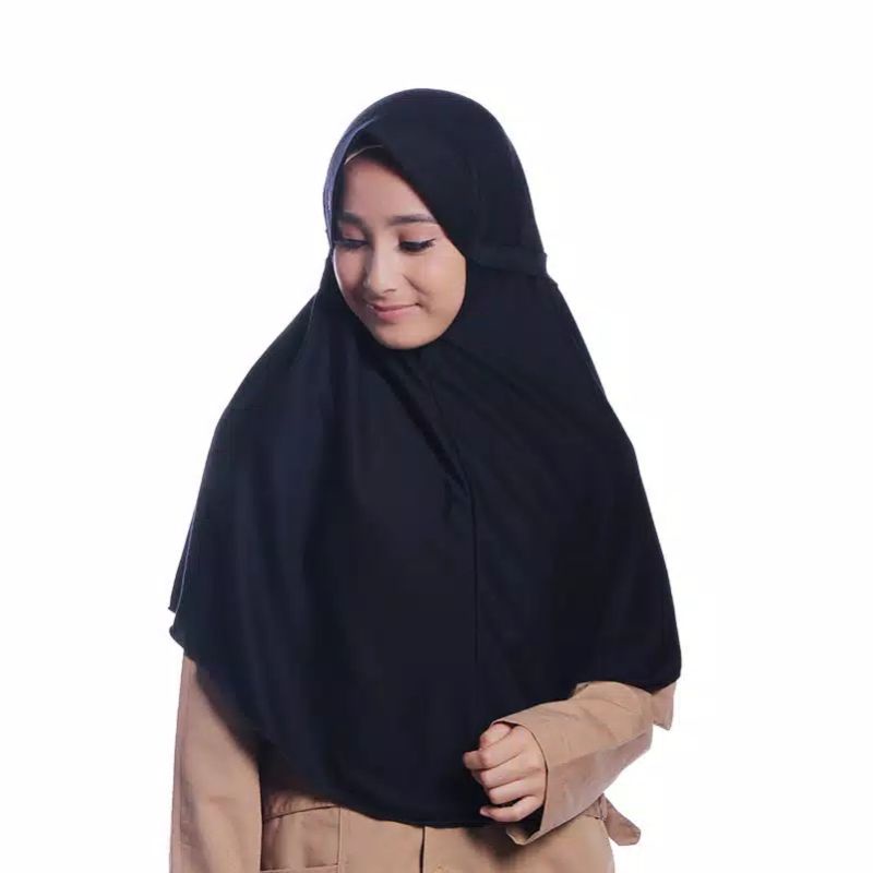 Rabbani Original Casual INNOVA LX Kerudung Sekolah Instan Jilbab Rabani Serut Belakang Pita Tertutup