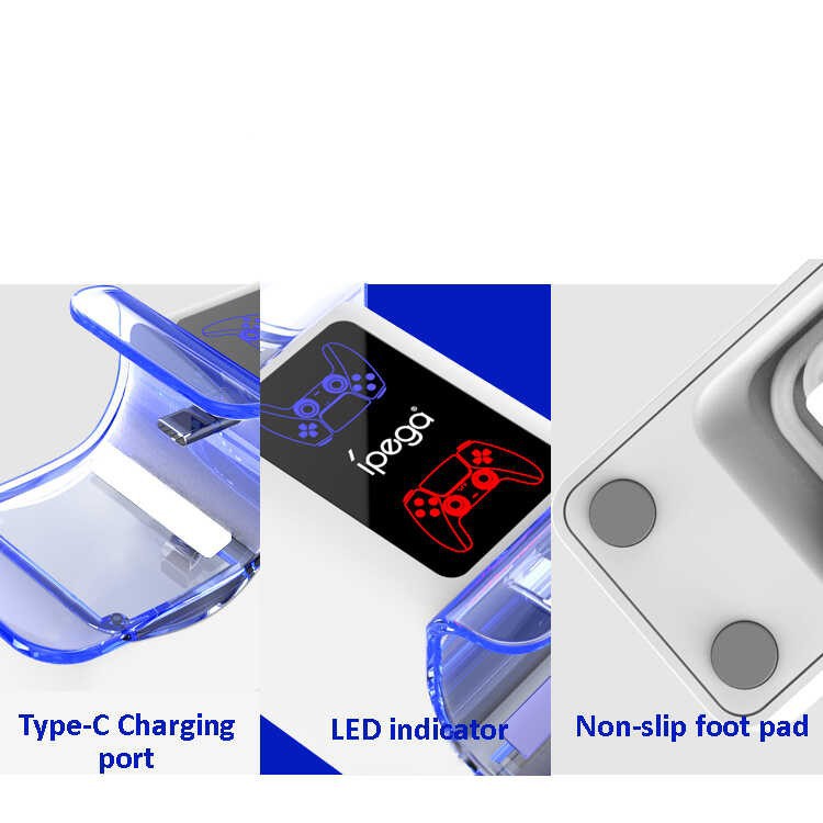 Docking charger station ipega 2 slot bay type-c For gamepad controller ps5 playstation 5 Pg-p5003