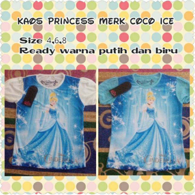 Kaos Coco Ice princess