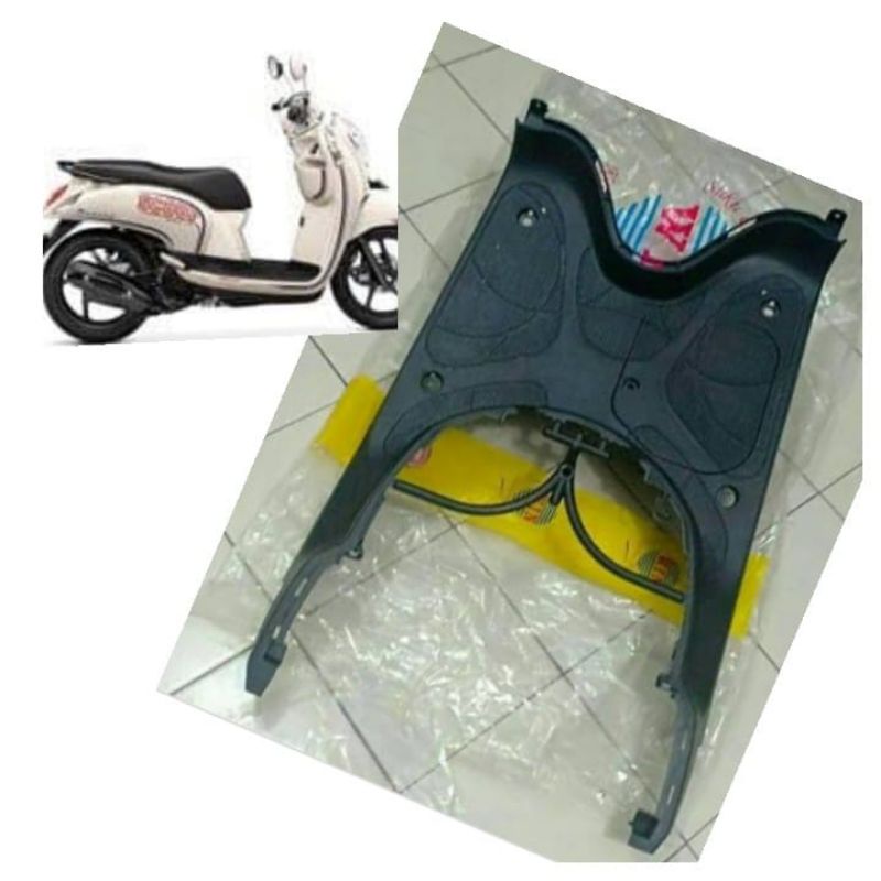COVER PIJAKAN INJAKAN KAKI SCOOPY LAMA KARBU 110 FI ESP
