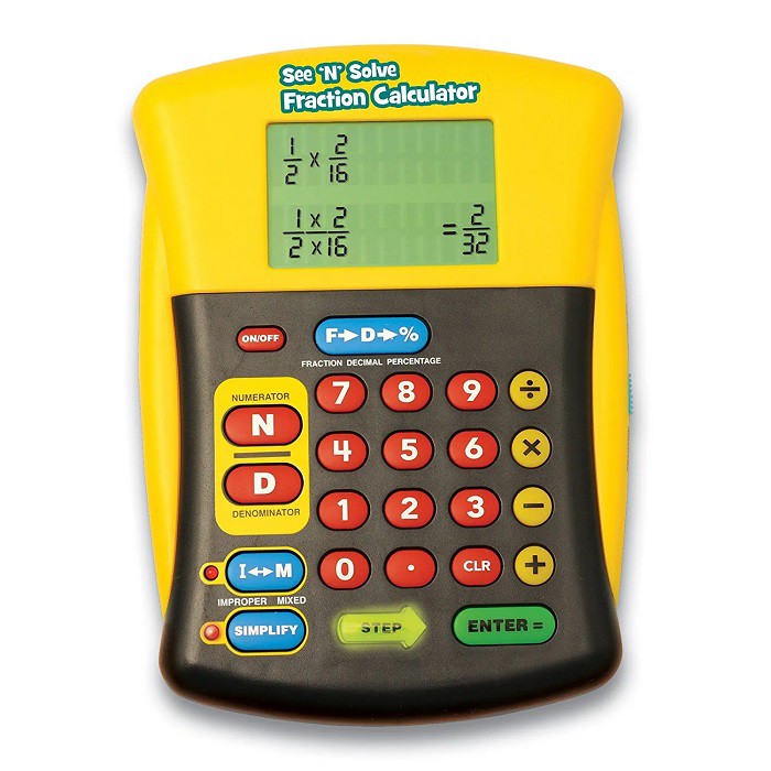 Jual Educational Insights See & Solve Fraction Calculator Indonesia|Shopee Indonesia