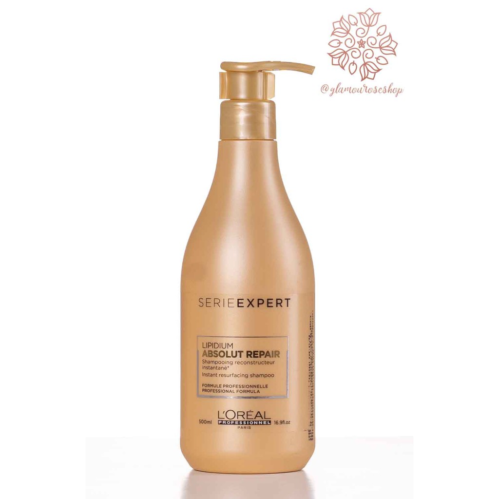 L'oreal Seri Expert Absolut Repair Instant Resurfacing Gold Shampoo 500ml