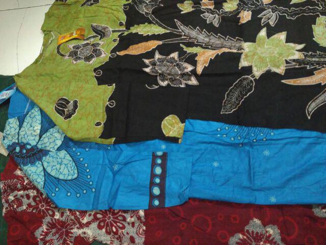 Dress Kancing Busui Muslim Batik Pekalongan Longdress / Daster Resletting Muslim Dkcm001