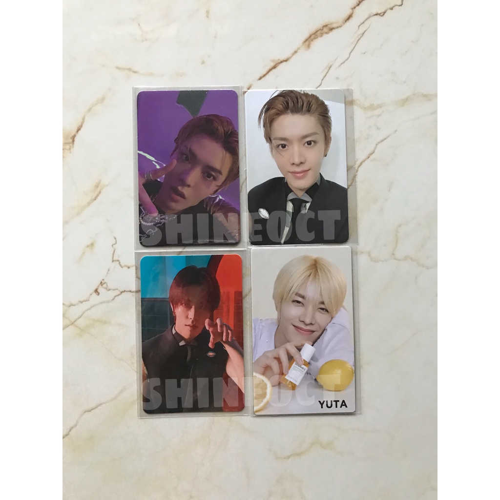 PC Photocard Yuta AR Selca Classic Favorite Benefit Bene Mecima Nature Republic Natrep Serum NCT 127