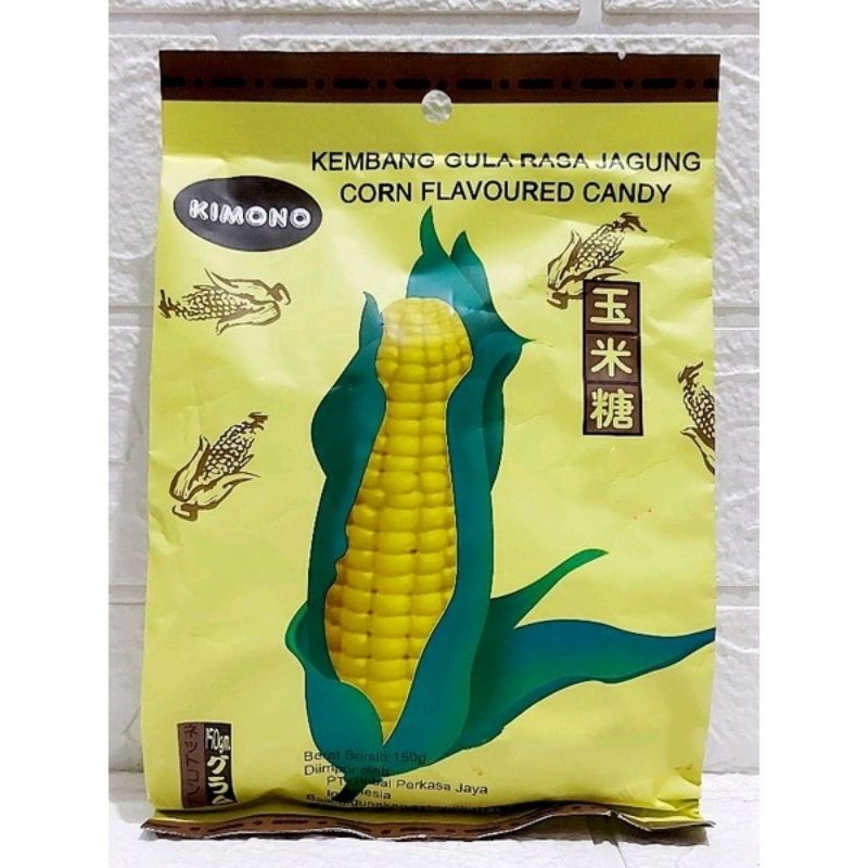 

PERMEN JAGUNG KIMONO 150gr CORN CANDY PERMEN KIMONO JAGUNG
